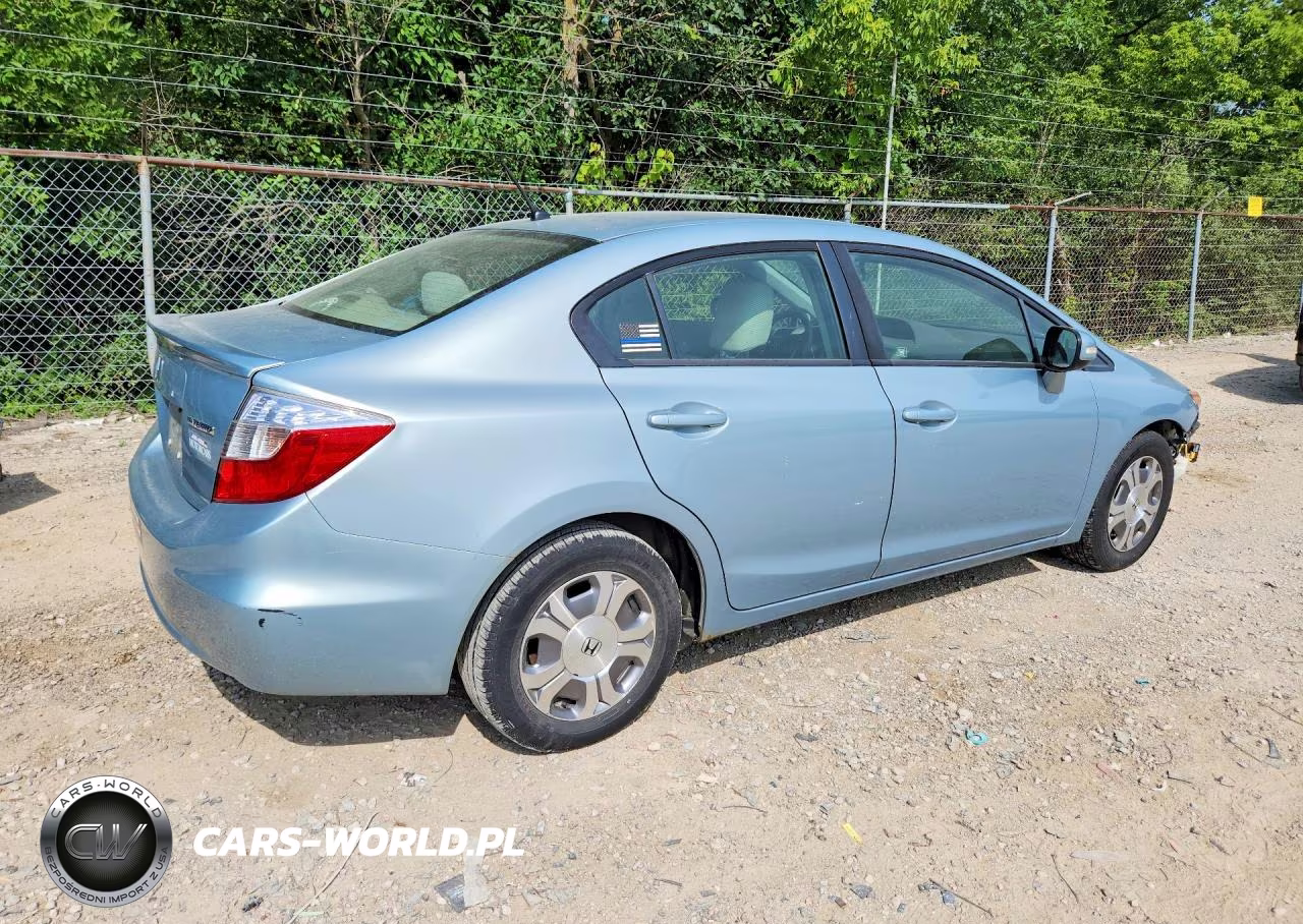 2012 Honda Civic Hybrid VIN:JHMFB4F26CS004386 - 3