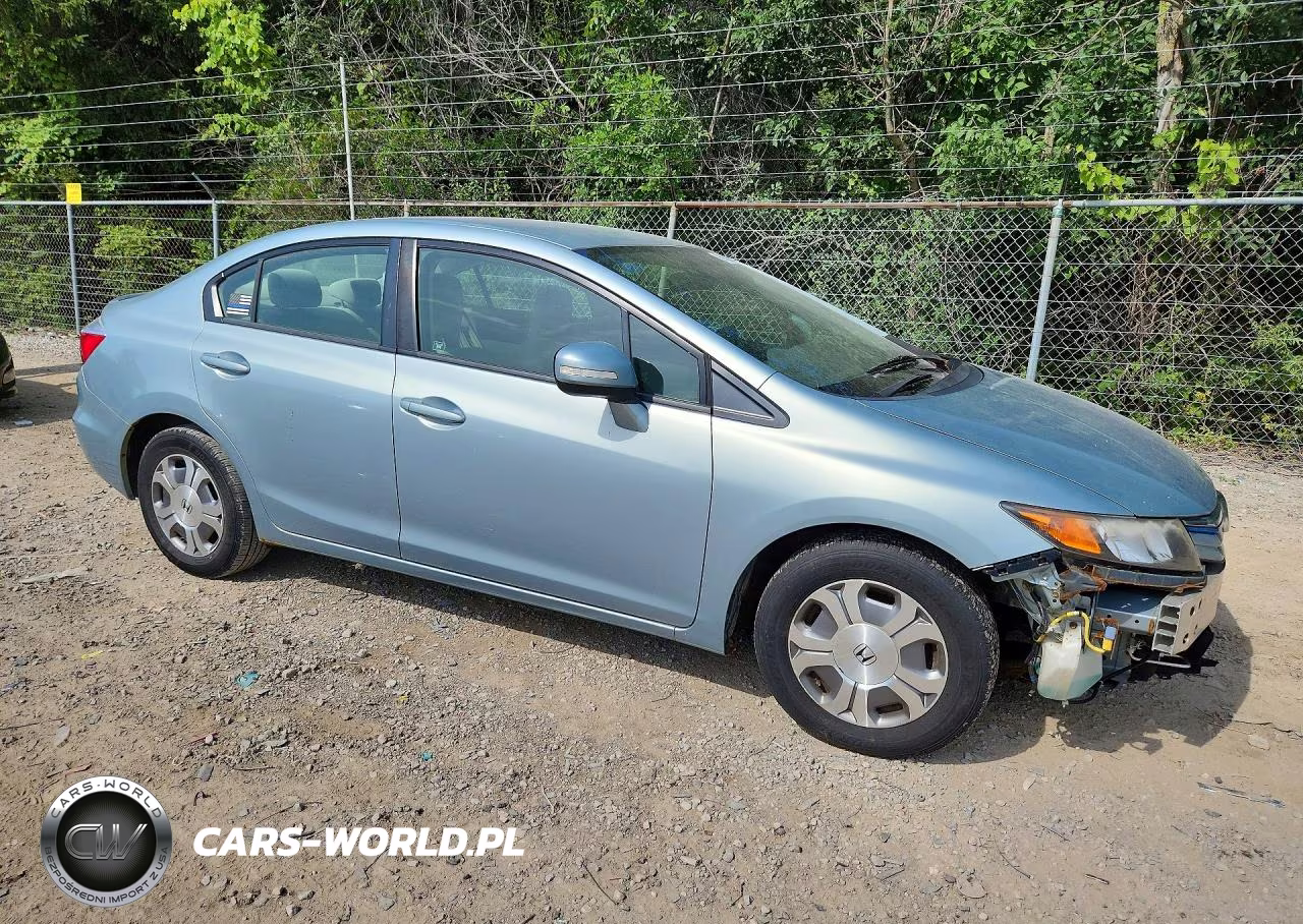 2012 Honda Civic Hybrid VIN:JHMFB4F26CS004386 - 4