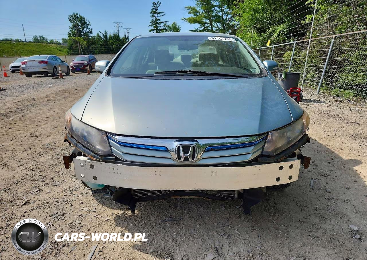 2012 Honda Civic Hybrid VIN:JHMFB4F26CS004386 - 5