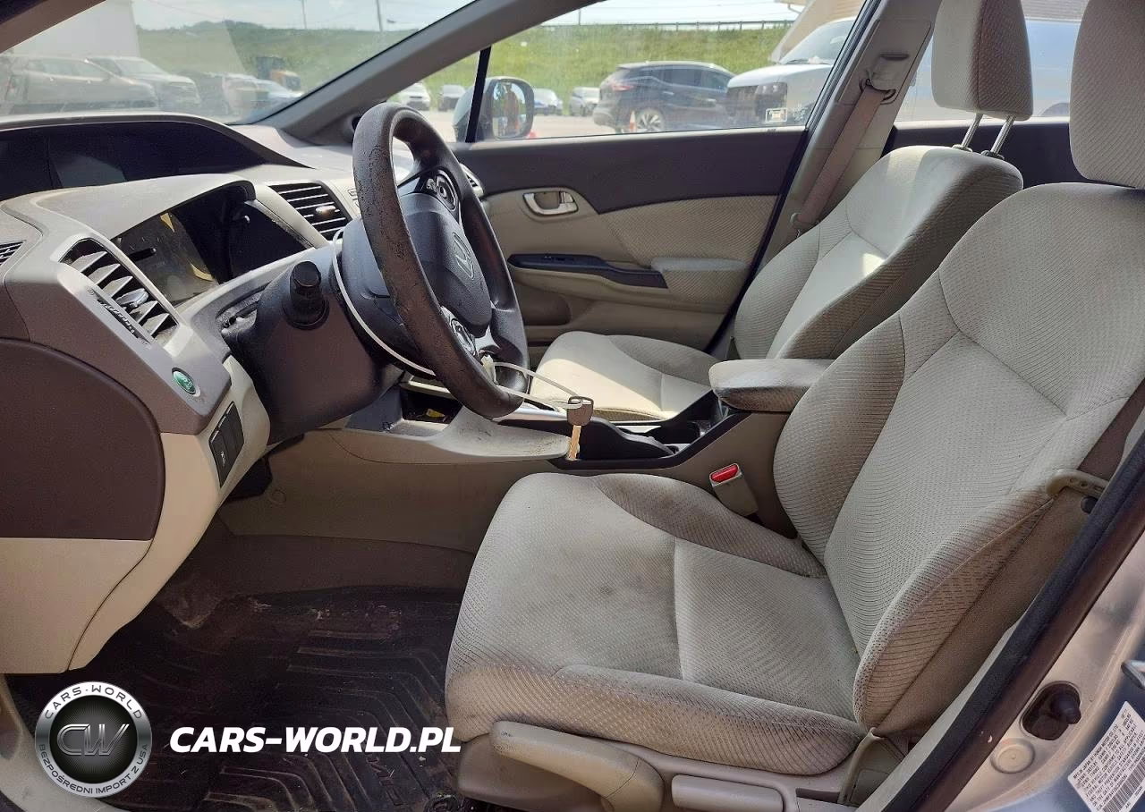 2012 Honda Civic Hybrid VIN:JHMFB4F26CS004386 - 7