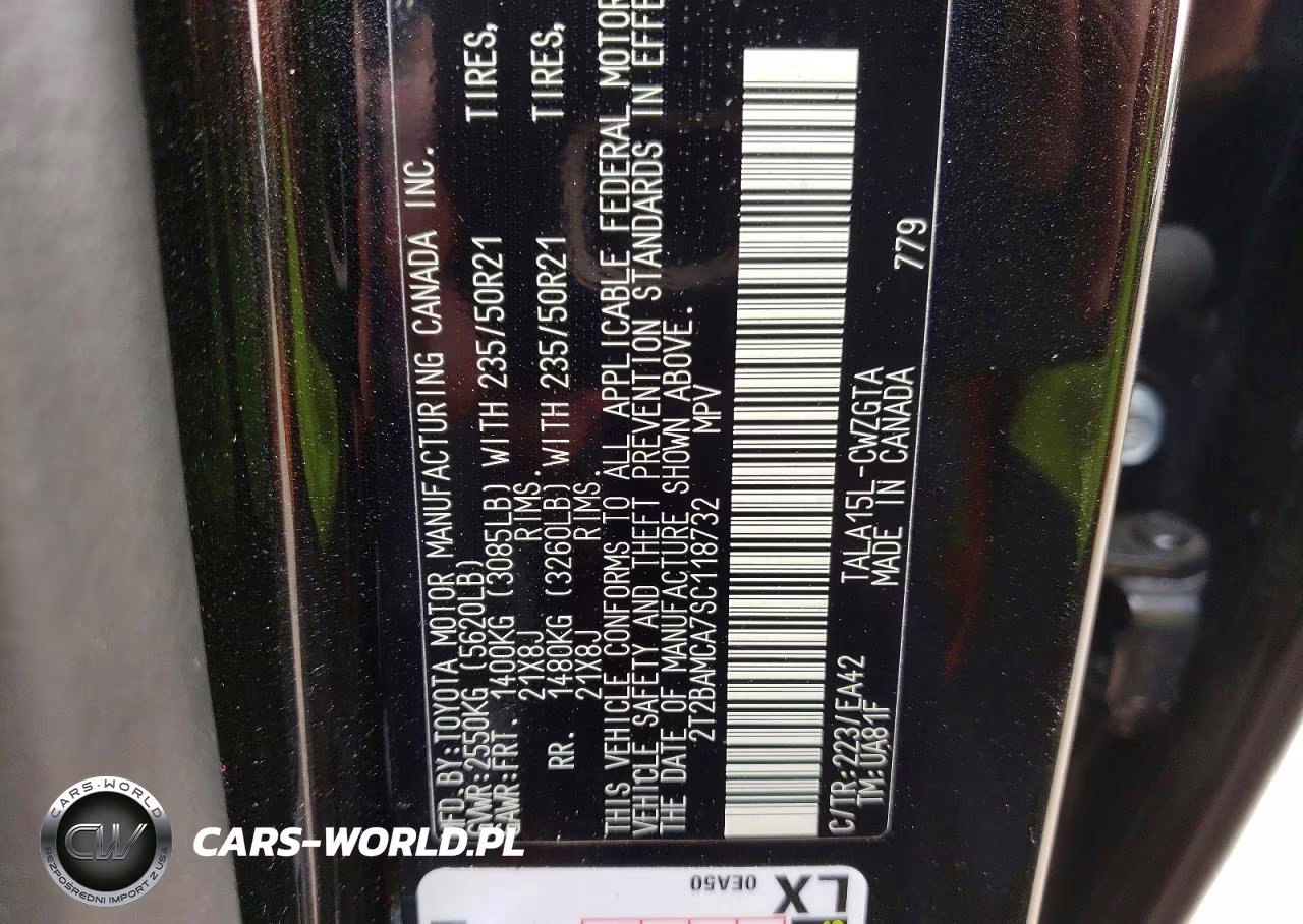 2025 Lexus Rx 350 Premium VIN:2T2BAMCA7SC118732 - 13