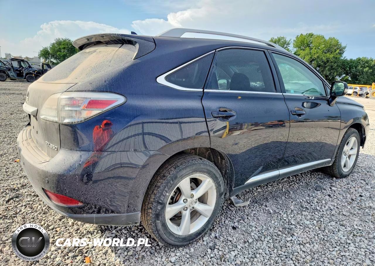 2010 Lexus Rx 350 VIN:2T2BK1BA9AC061977 - 3