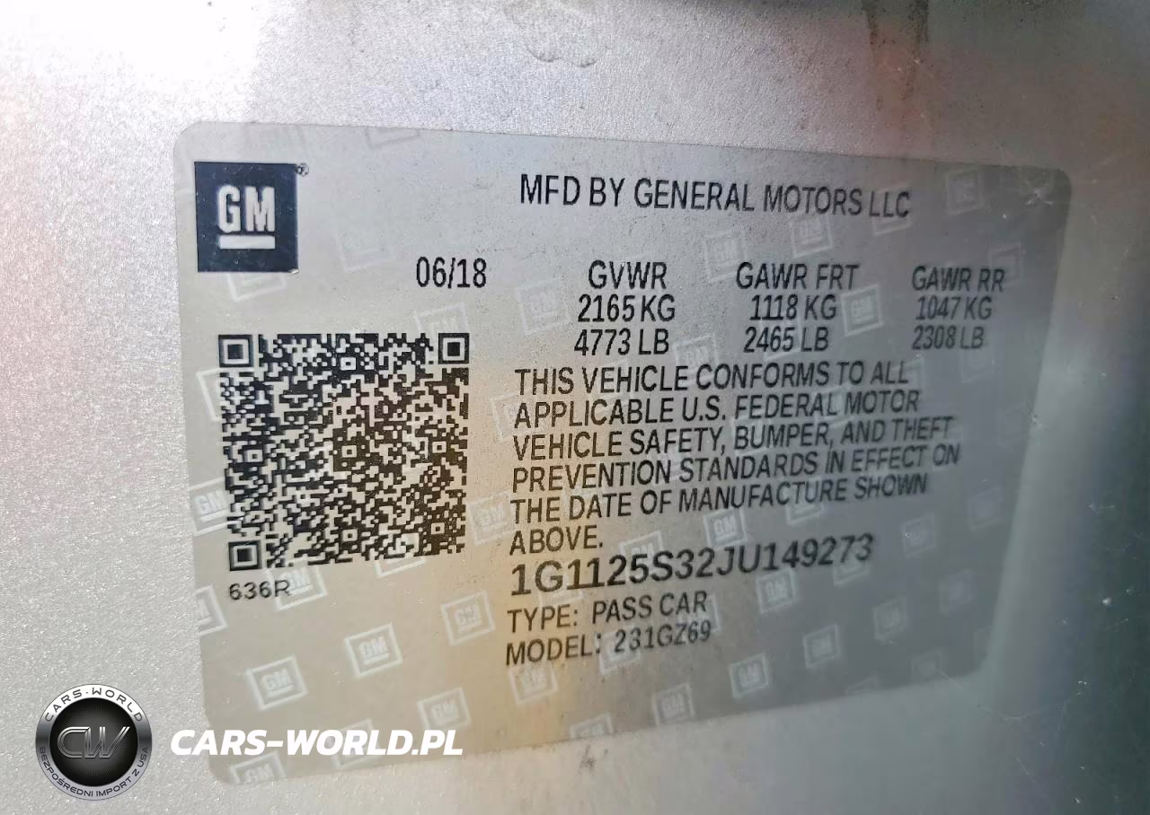 2018 Chevrolet Impala Premier VIN:1G1125S32JU149273 - 12