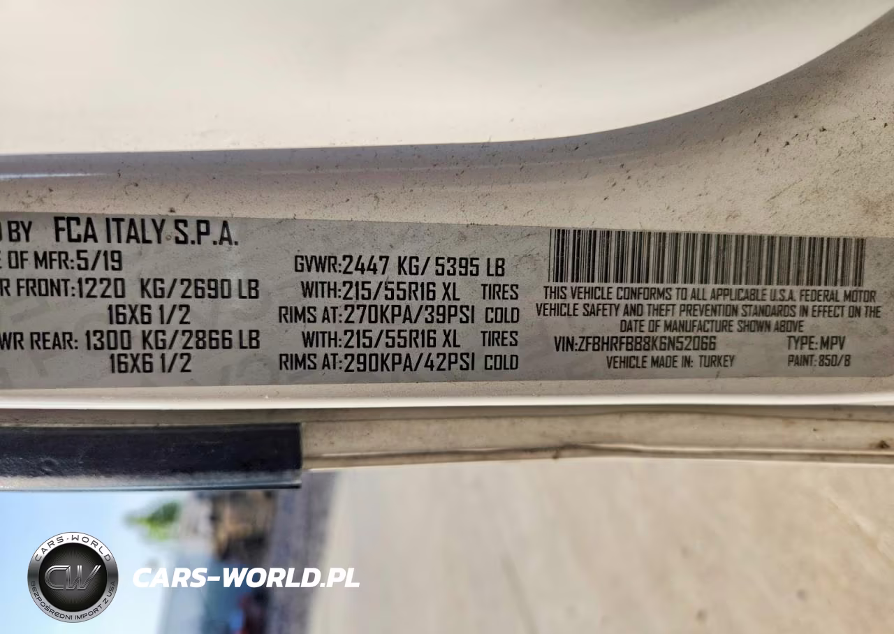 2019 Ram Promaster City Slt VIN:ZFBHRFBB8K6N52066 - 13