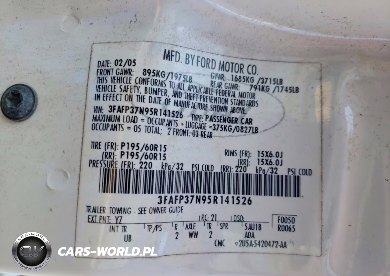 2005 Ford Focus Zx5 VIN:3FAFP37N95R141526 - 13