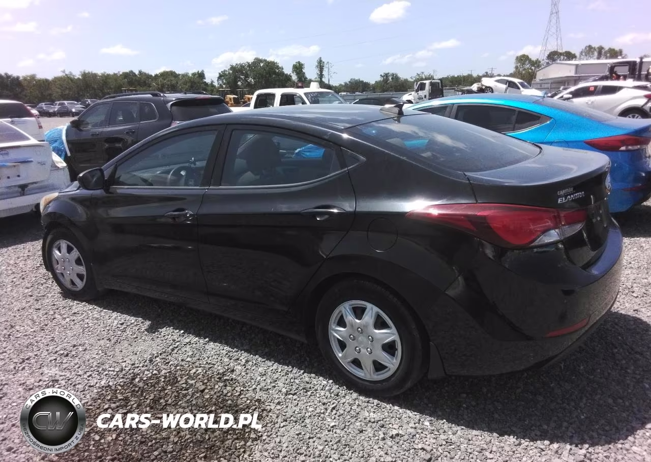 2016 Hyundai Elantra Gl VIN:KMHDH4AE5GU529986 - 2