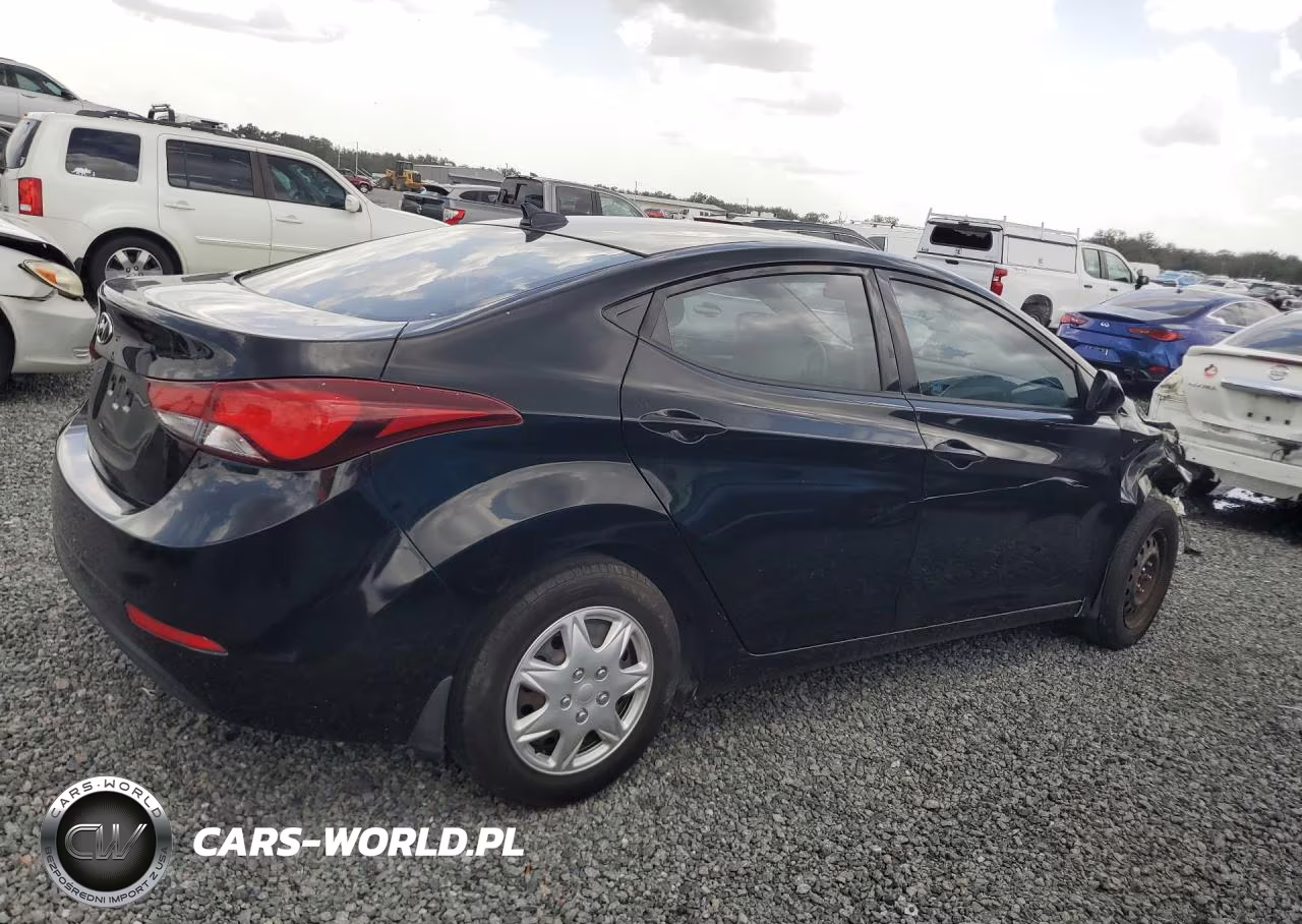 2016 Hyundai Elantra Gl VIN:KMHDH4AE5GU529986 - 3