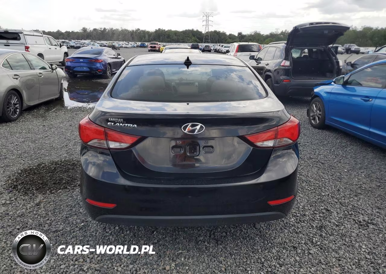 2016 Hyundai Elantra Gl VIN:KMHDH4AE5GU529986 - 6