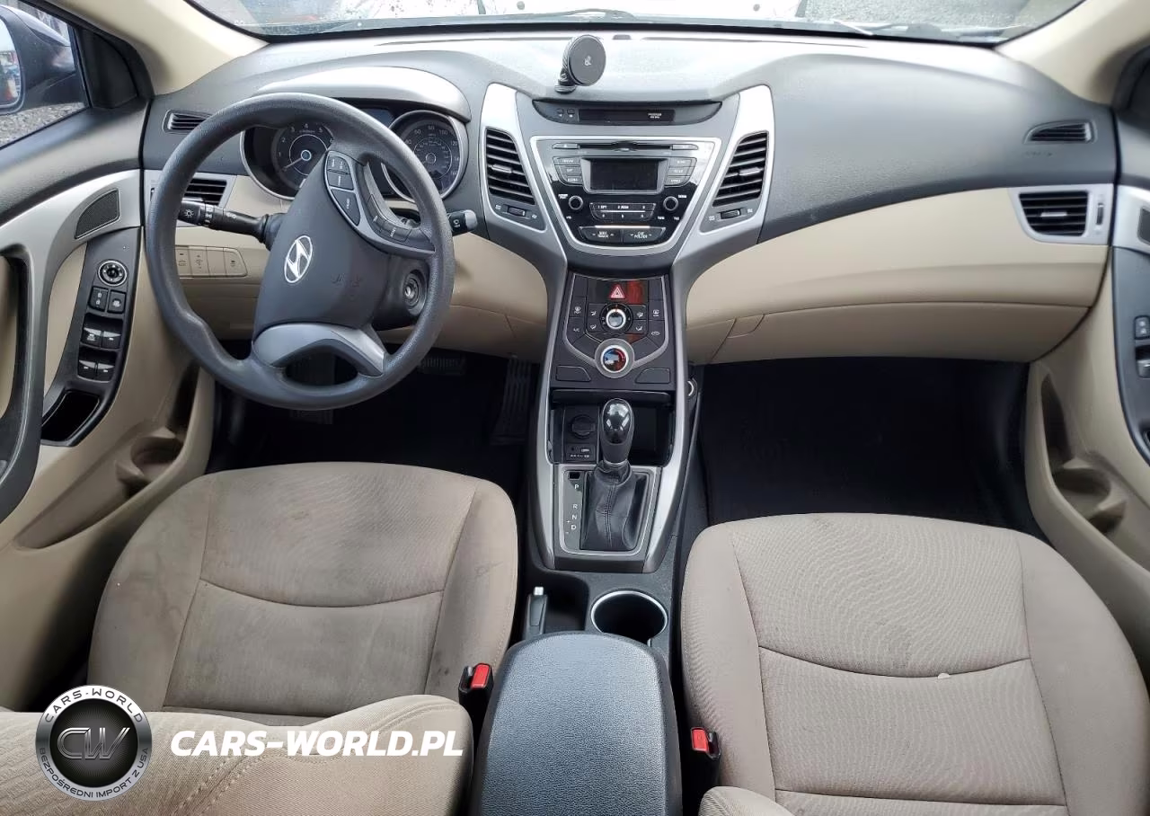 2016 Hyundai Elantra Gl VIN:KMHDH4AE5GU529986 - 8