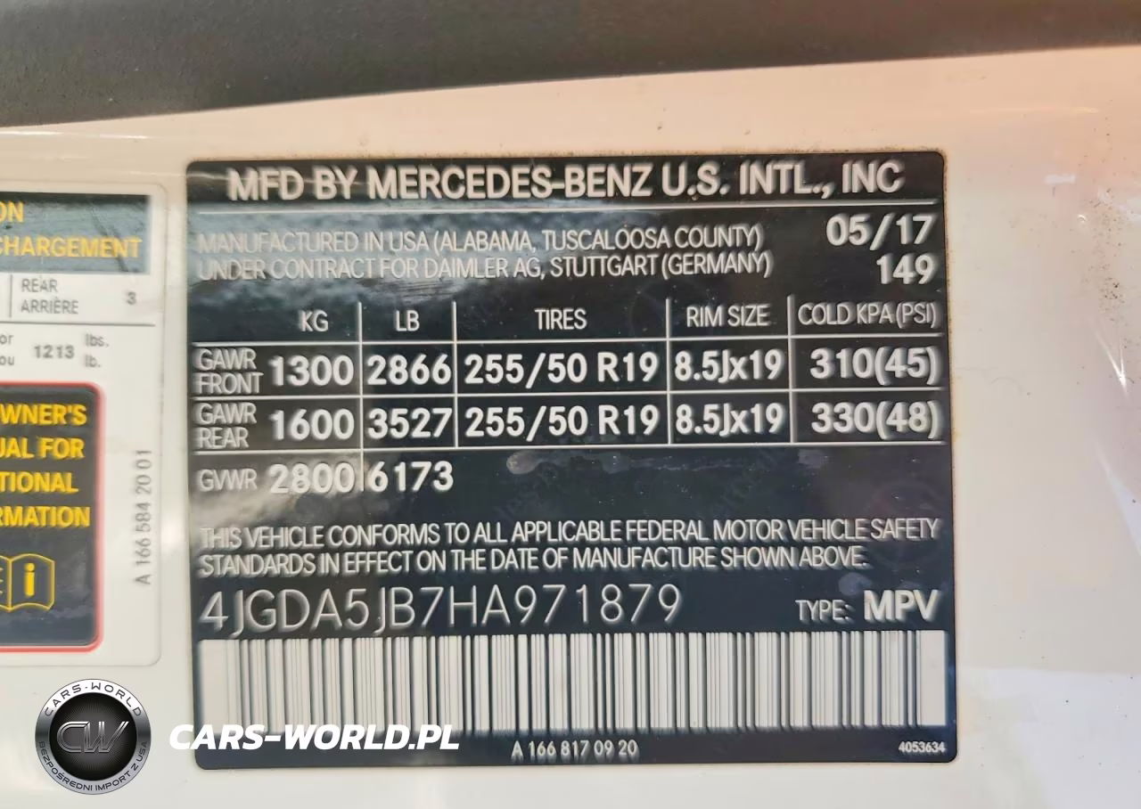 2017 Mercedes-Benz Gle 350 VIN:4JGDA5JB7HA971879 - 13