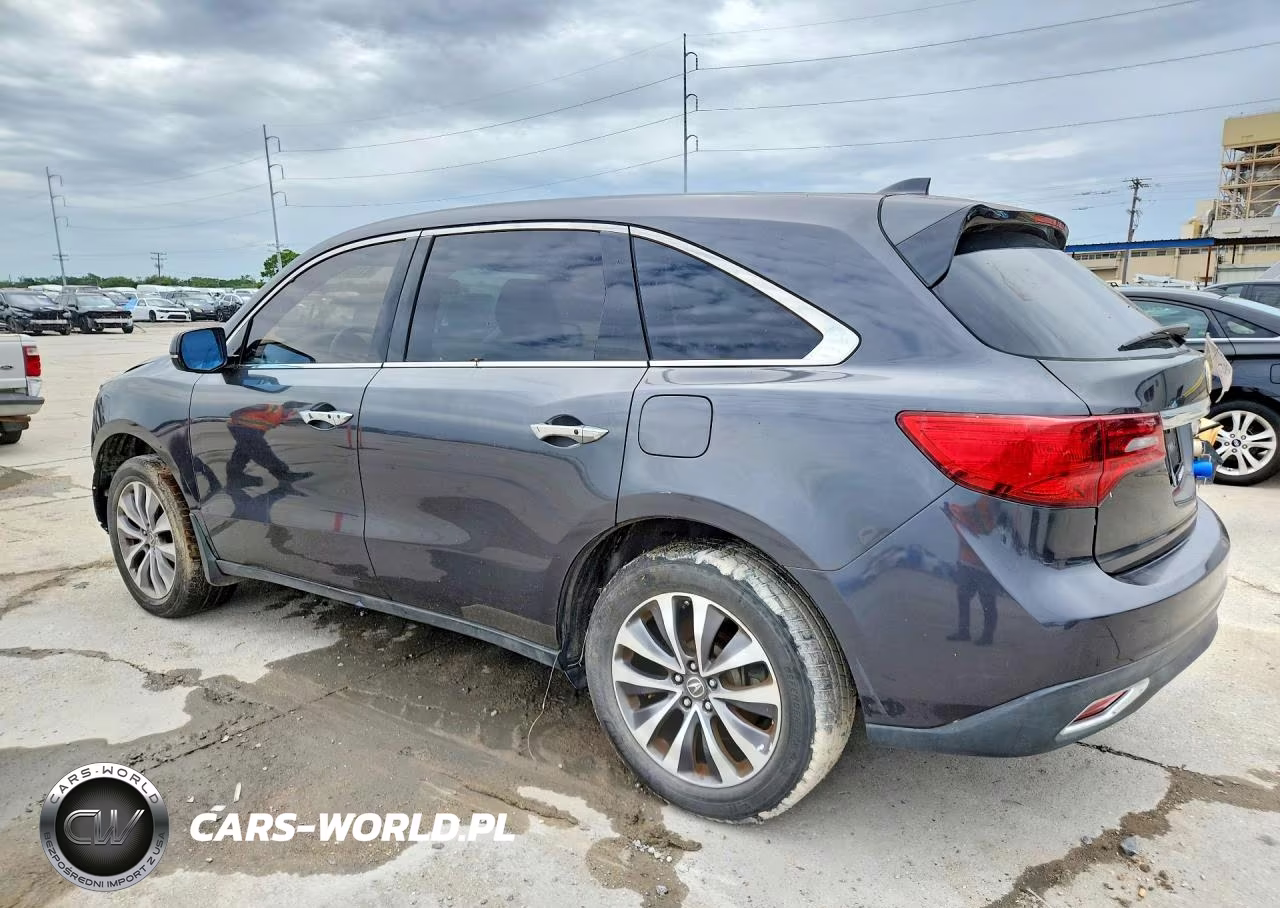 2015 Acura Mdx Technology VIN:5FRYD4H40FB013488 - 2
