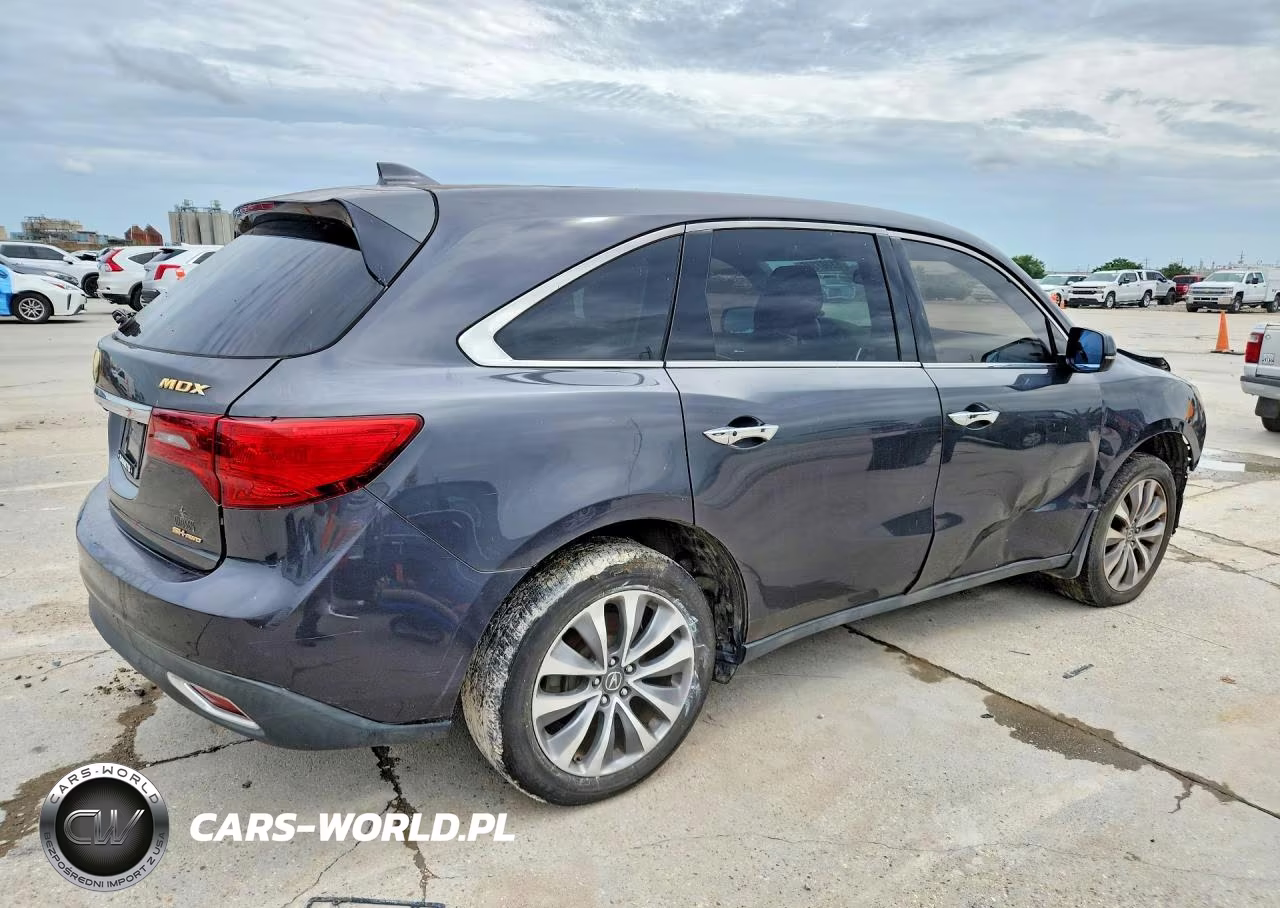 2015 Acura Mdx Technology VIN:5FRYD4H40FB013488 - 3