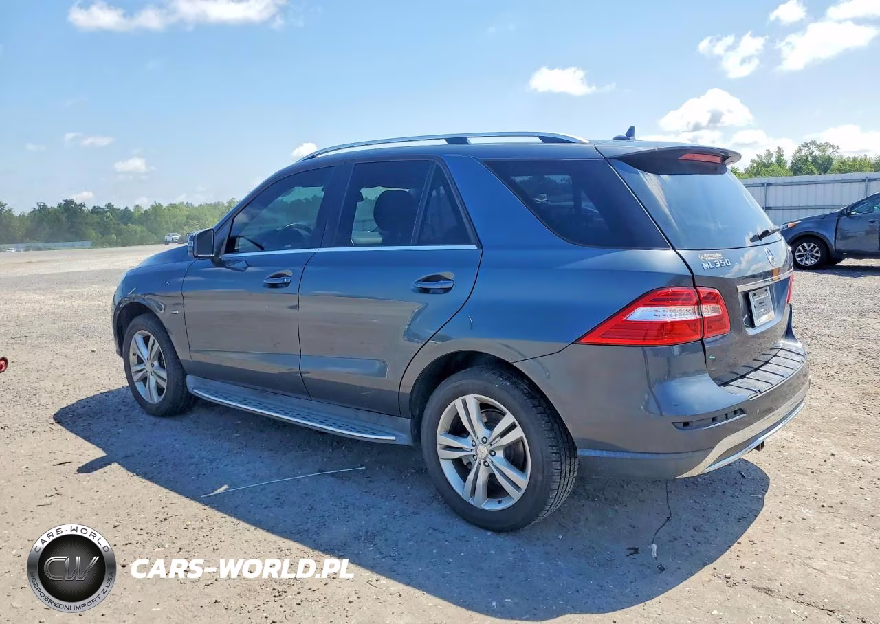 2012 Mercedes-Benz Ml 350 4Matic VIN:4JGDA5HB9CA024020 - 2