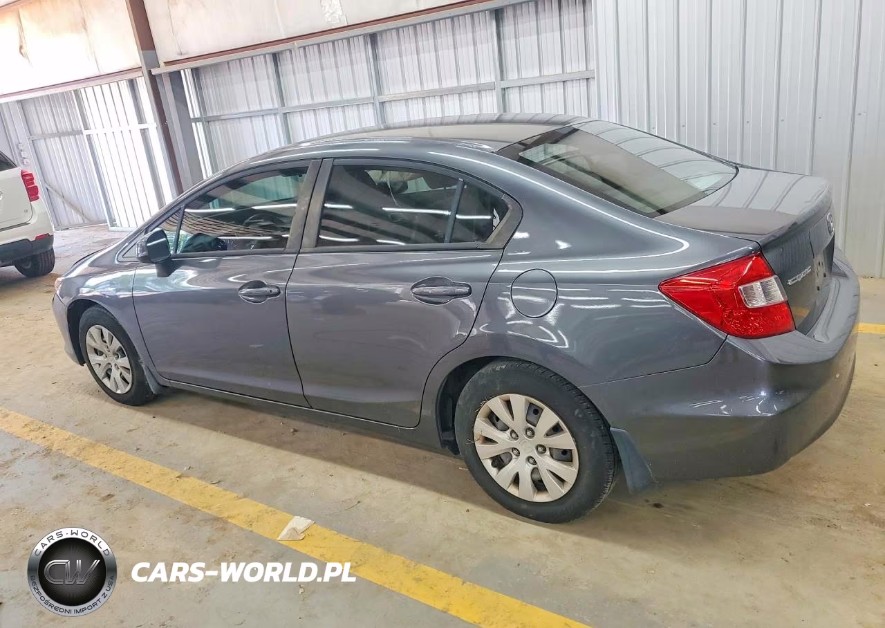 2012 Honda Civic Lx VIN:19XFB2F59CE055867 - 2