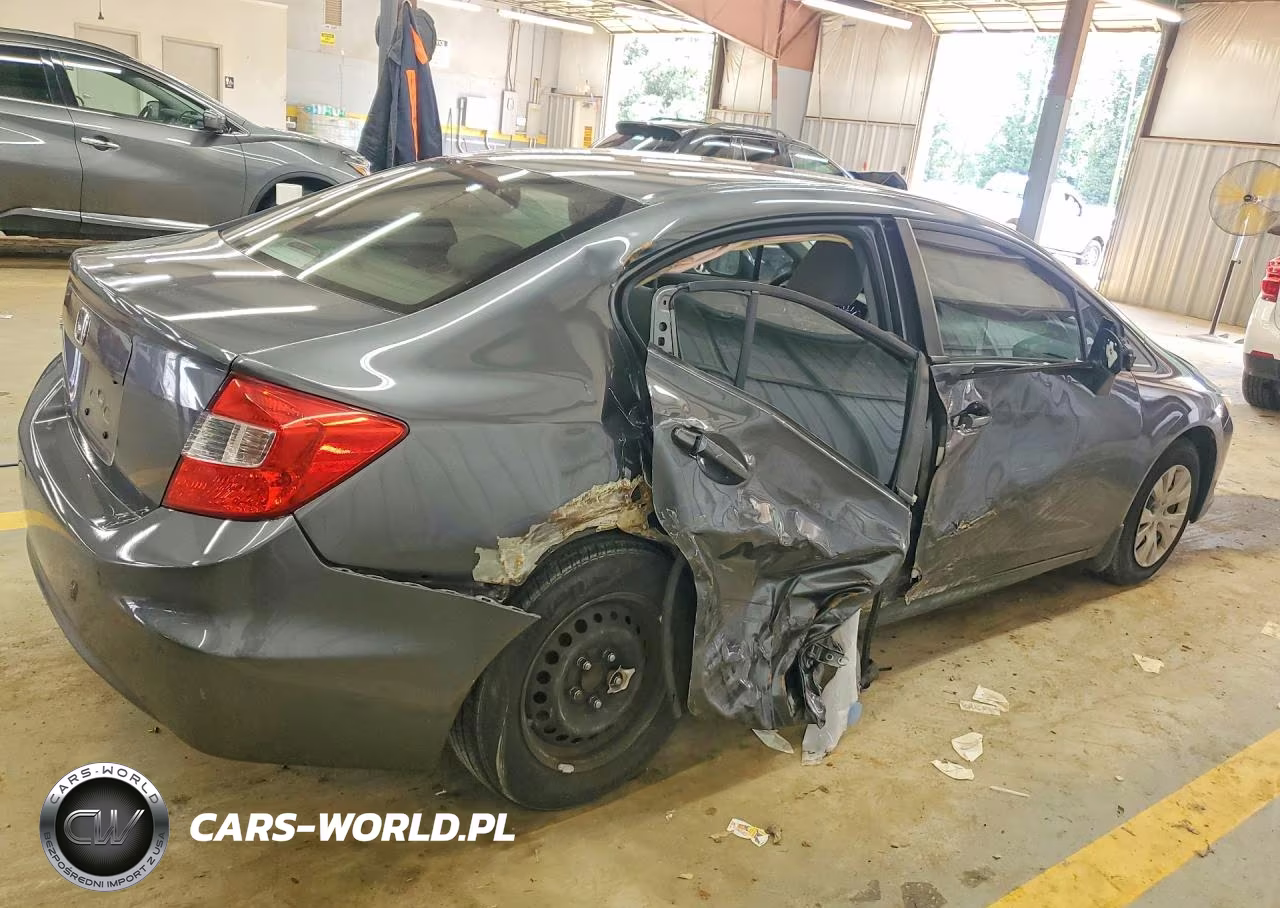 2012 Honda Civic Lx VIN:19XFB2F59CE055867 - 3