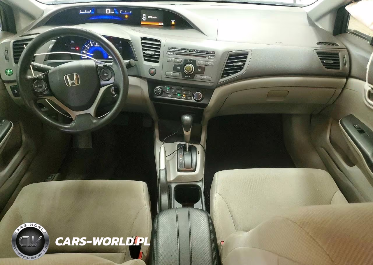 2012 Honda Civic Lx VIN:19XFB2F59CE055867 - 8