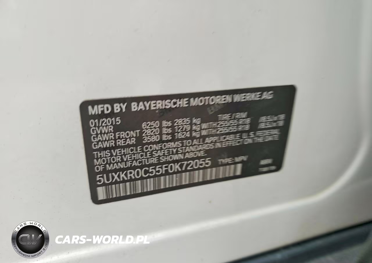 2015 BMW X5 xDrive35I VIN:5UXKR0C55F0K72055 - 13
