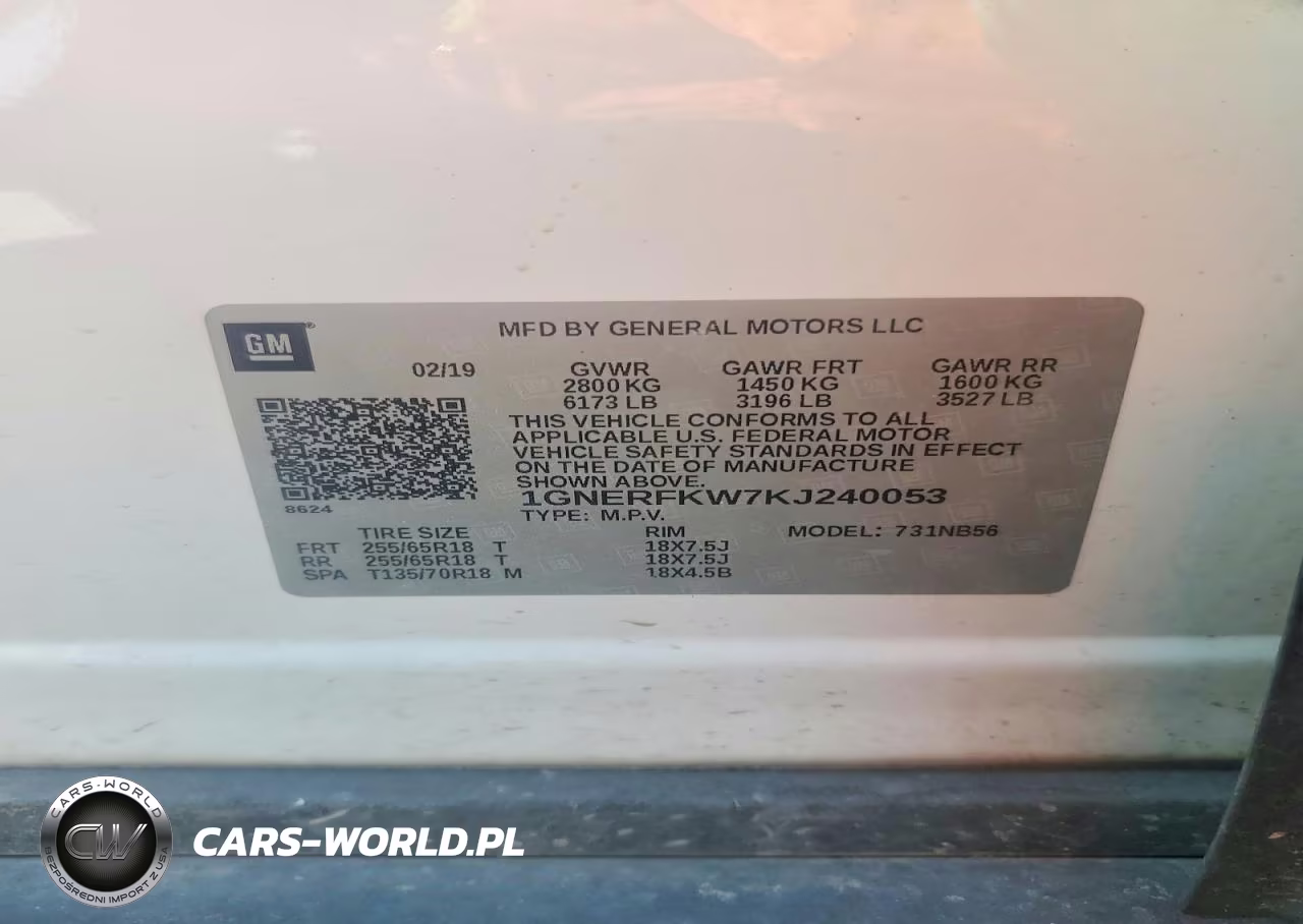 2019 Chevrolet Traverse Ls VIN:1GNERFKW7KJ240053 - 13