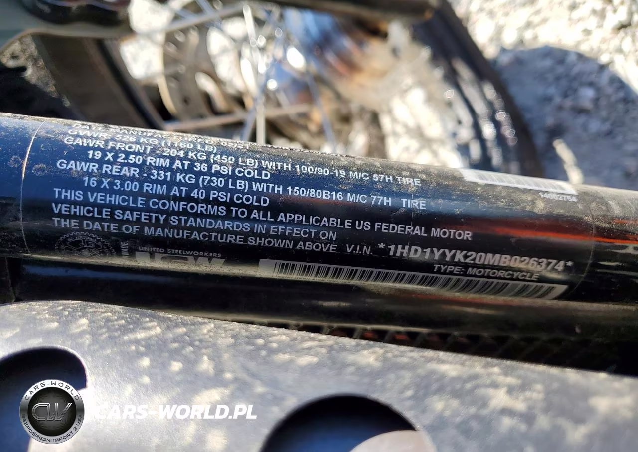 2021 Harley-Davidson Fxbbs VIN:1HD1YYK20MB026374 - 9