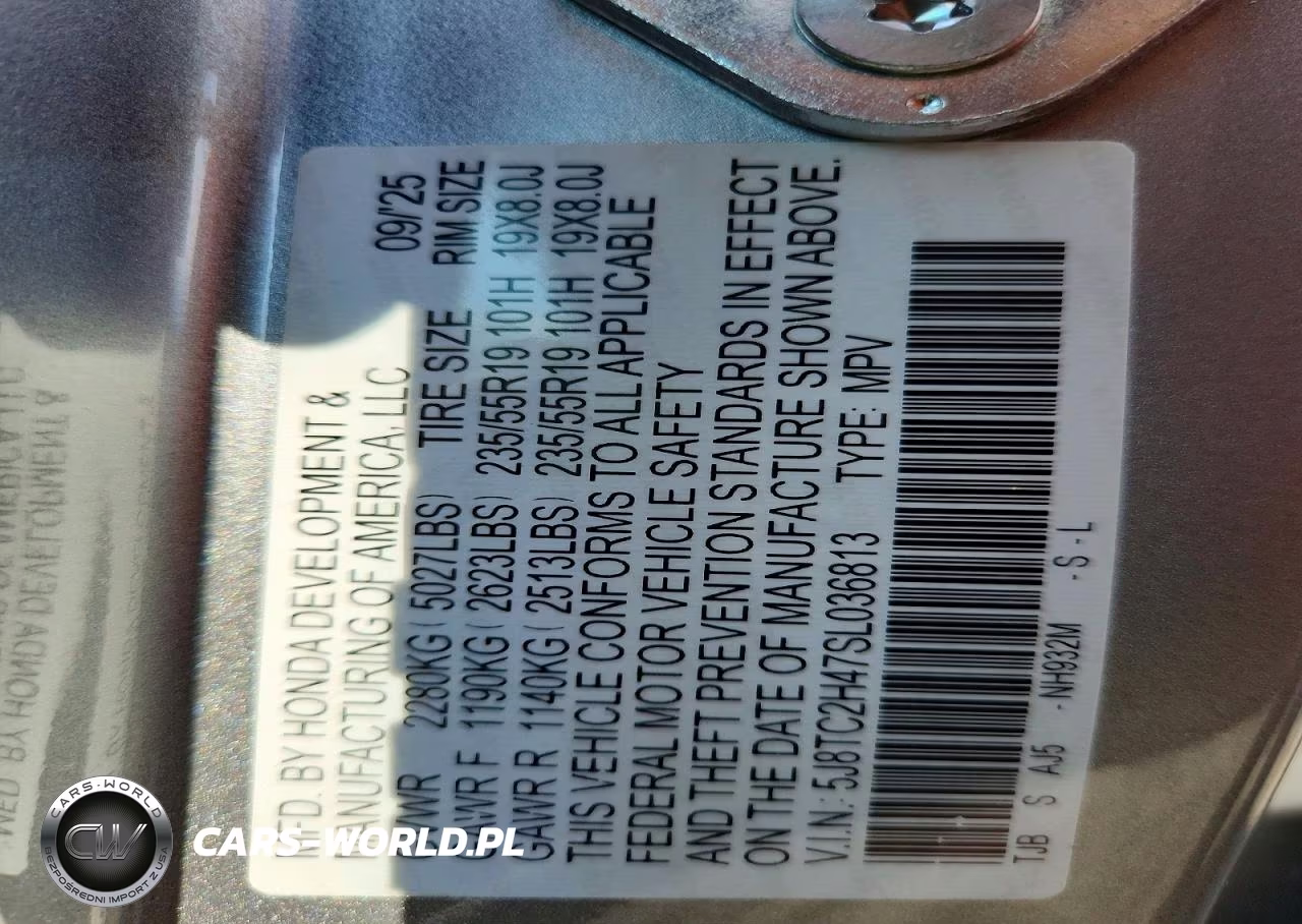 2025 Acura Rdx VIN:5J8TC2H47SL036813 - 13