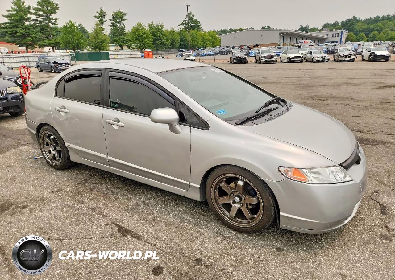 2007 Honda Civic Lx VIN:1HGFA16507L044834 - 4
