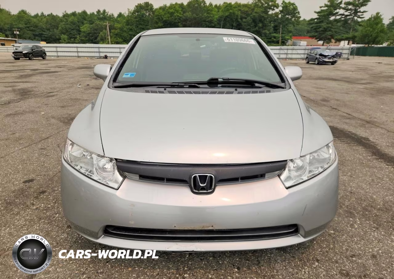 2007 Honda Civic Lx VIN:1HGFA16507L044834 - 5