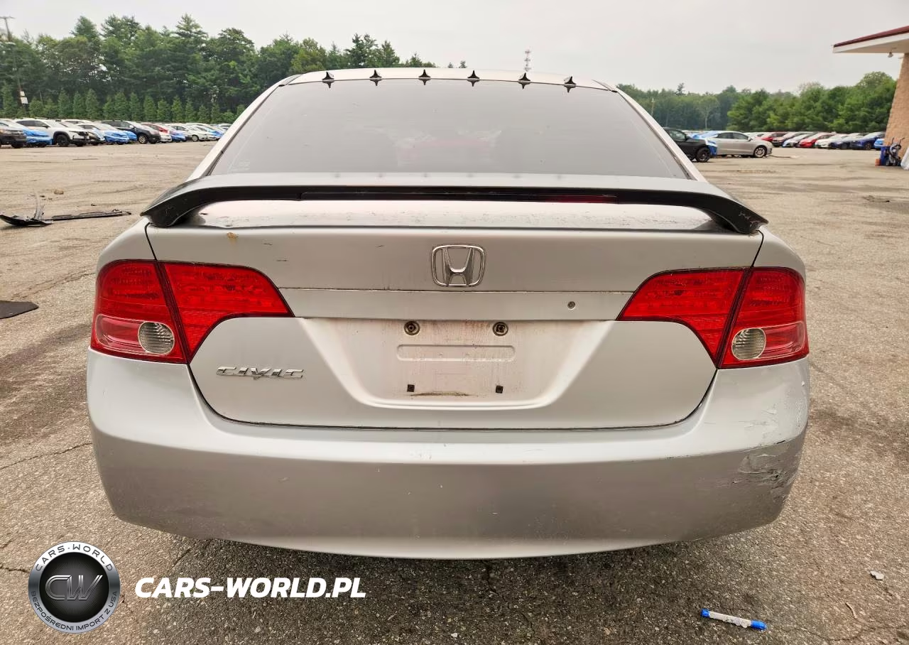 2007 Honda Civic Lx VIN:1HGFA16507L044834 - 6
