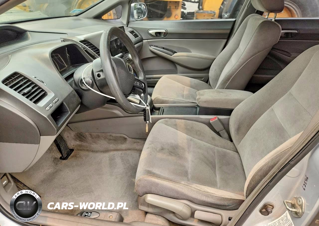 2007 Honda Civic Lx VIN:1HGFA16507L044834 - 7