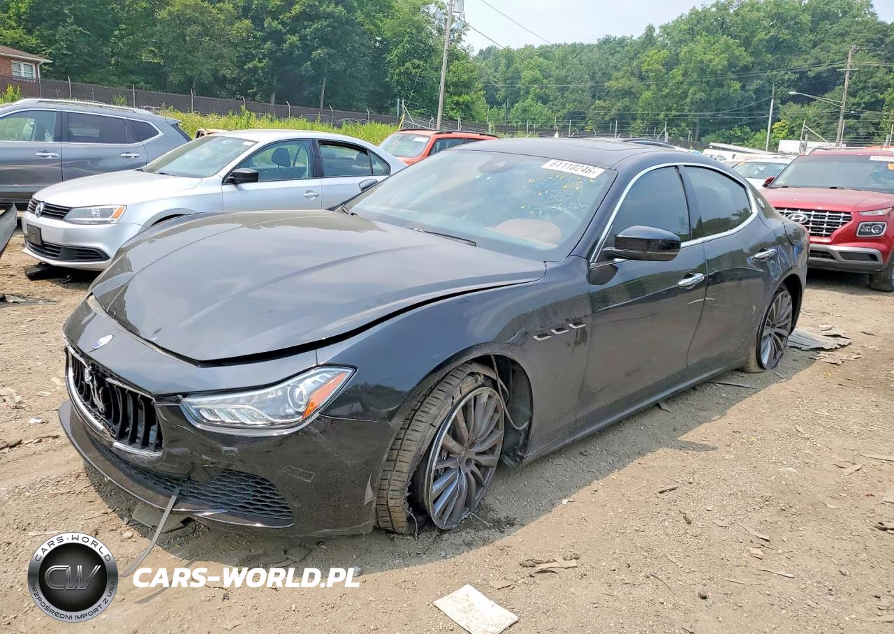2017 Maserati Ghibli S VIN:ZAM57RTA8H1239999 - 1