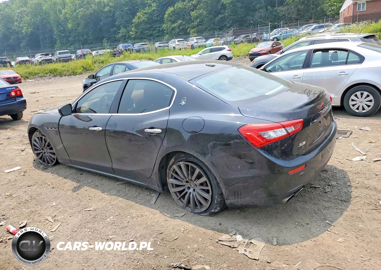 2017 Maserati Ghibli S VIN:ZAM57RTA8H1239999 - 2