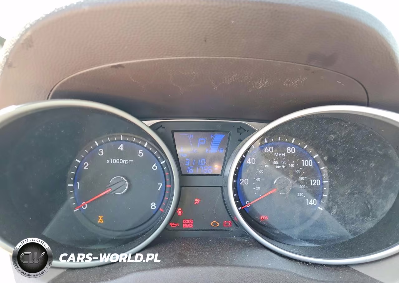 2013 Hyundai Tucson Gls VIN:KM8JUCAC0DU677434 - 9