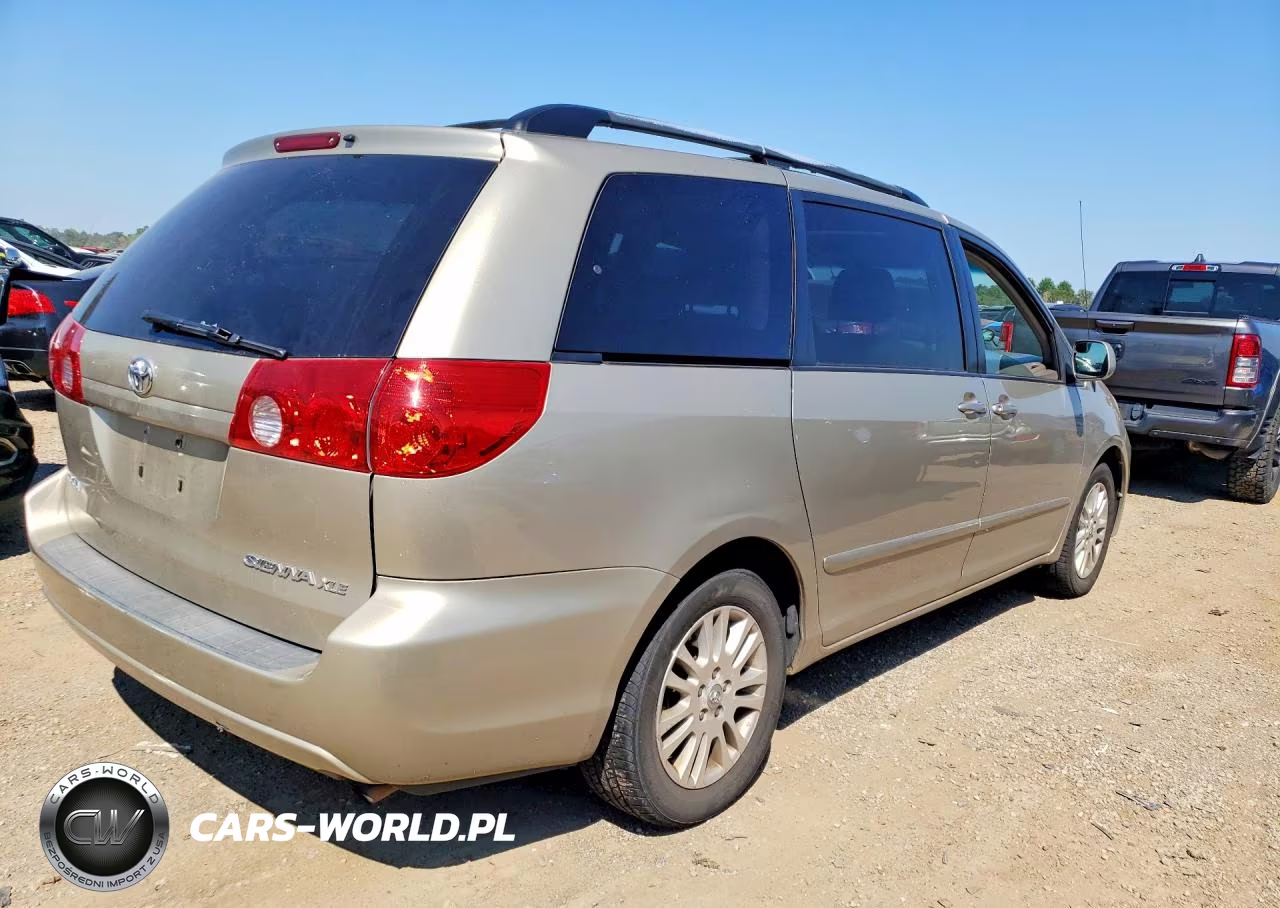 2008 Toyota Sienna Xle VIN:5TDZK22C18S205372 - 3