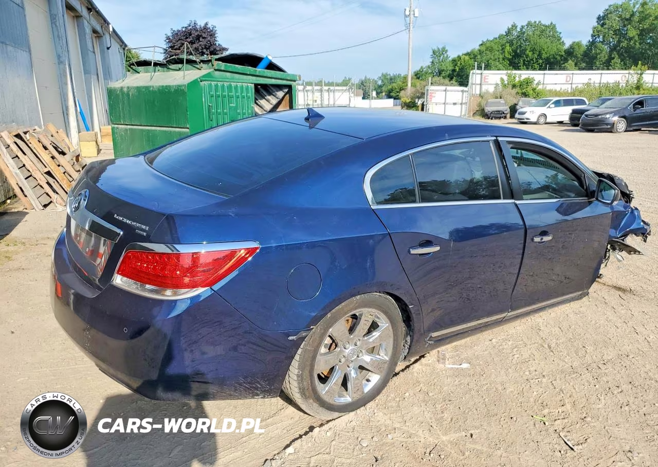 2010 Buick Lacrosse Cxs VIN:1G4GE5EV6AF154501 - 3