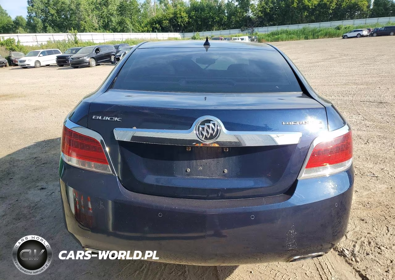 2010 Buick Lacrosse Cxs VIN:1G4GE5EV6AF154501 - 6
