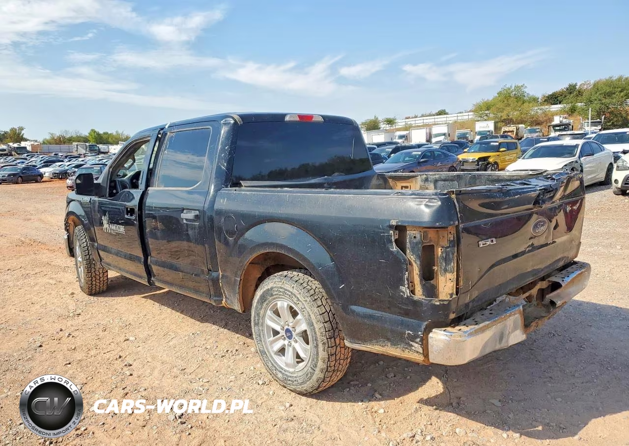 2017 Ford F150 Supercrew VIN:1FTEW1C89HKC75782 - 2