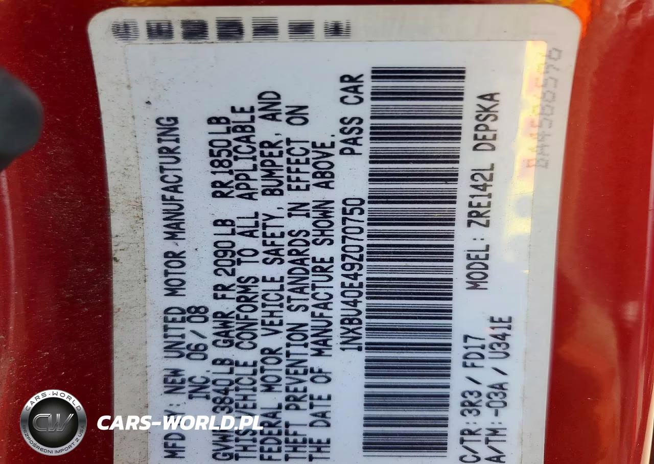 2009 Toyota Corolla S VIN:1NXBU40E49Z070750 - 12
