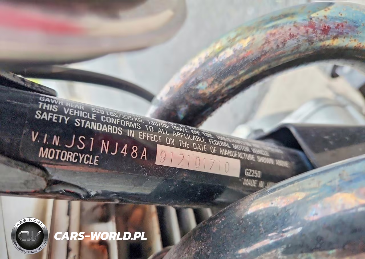 2001 Suzuki Gz250 VIN:JS1NJ48A912101710 - 9