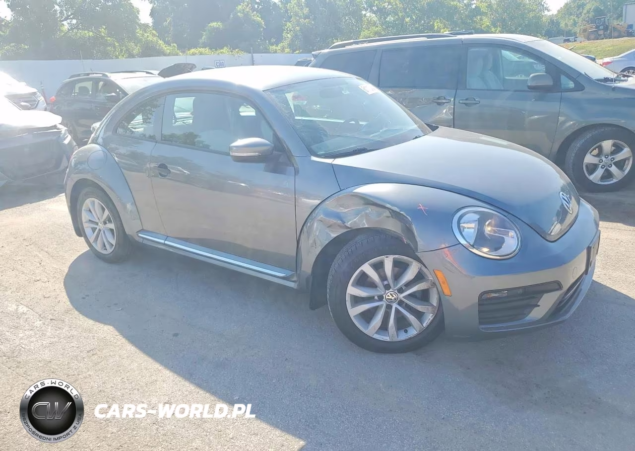 2017 Volkswagen Beetle 1.8T-S-Classic-Pink VIN:3VWF17AT9HM627262 - 4