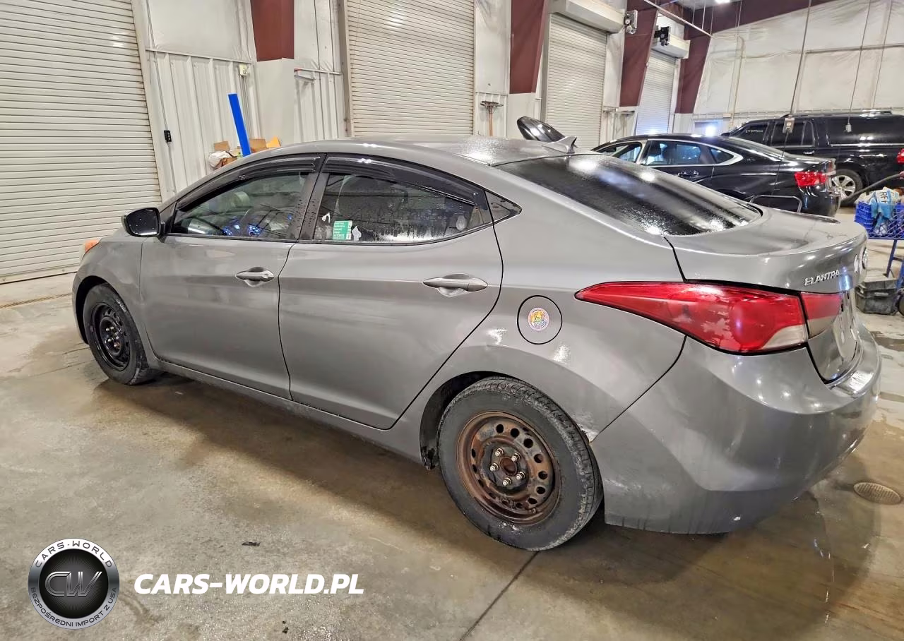 2013 Hyundai Elantra Gls VIN:5NPDH4AE7DH370642 - 2