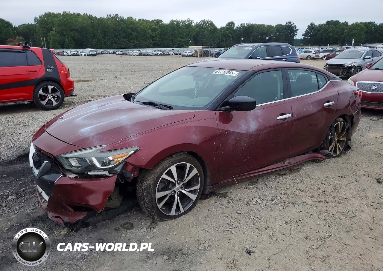 2017 Nissan Maxima 3.5 S VIN:1N4AA6AP5HC369727 - 1