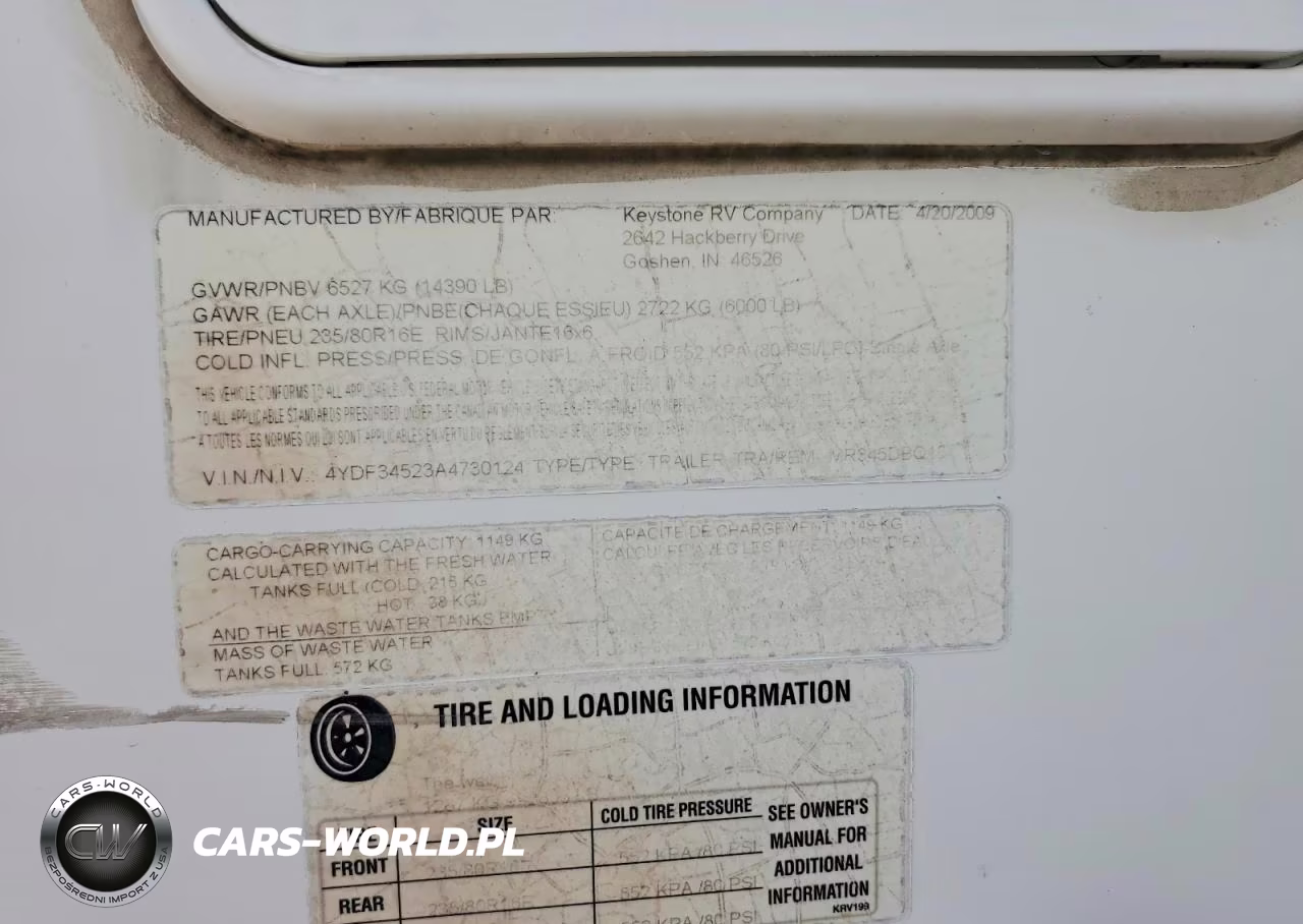 2010 Keystone Montana Camper VIN:4YDF34523A4730124 - 10