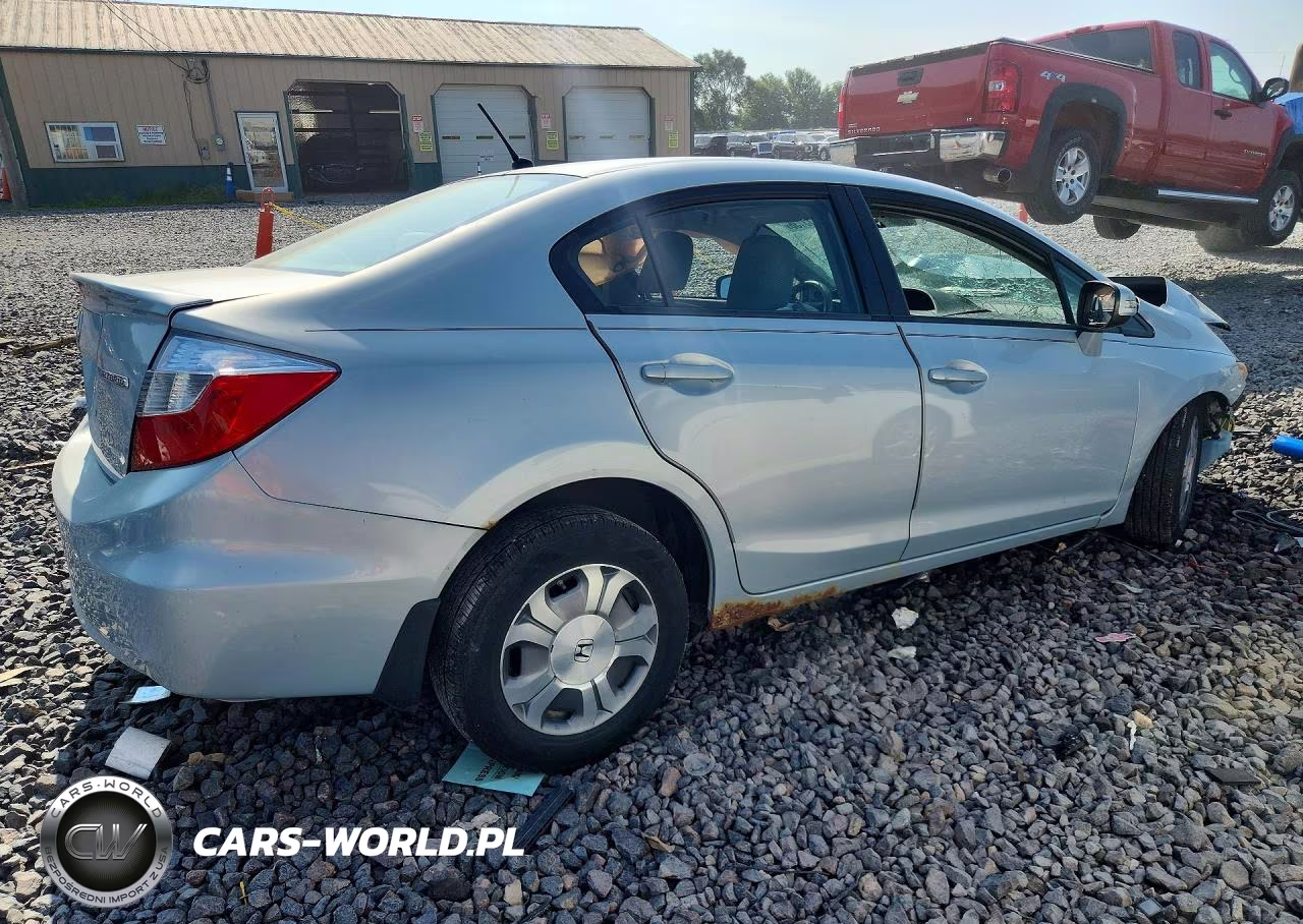 2012 Honda Civic Hybrid VIN:JHMFB4F28CS001800 - 3