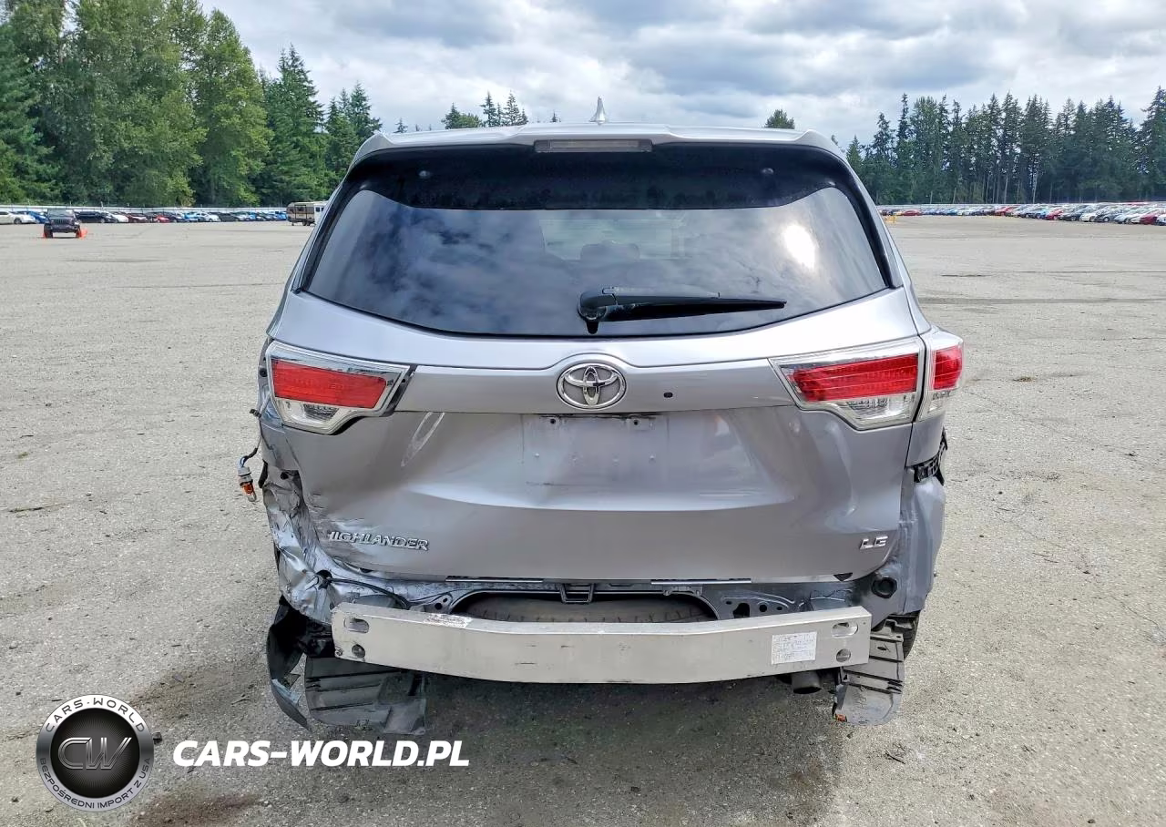 2016 Toyota Highlander Le Plus VIN:5TDBKRFH3GS299334 - 6