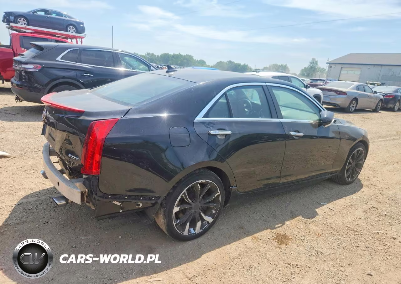 2013 Cadillac Ats Performance VIN:1G6AJ5SX7D0159664 - 3