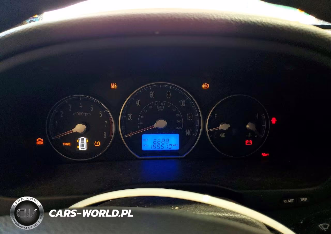 2008 Hyundai Santa Fe Gls VIN:5NMSG73DX8H163360 - 9