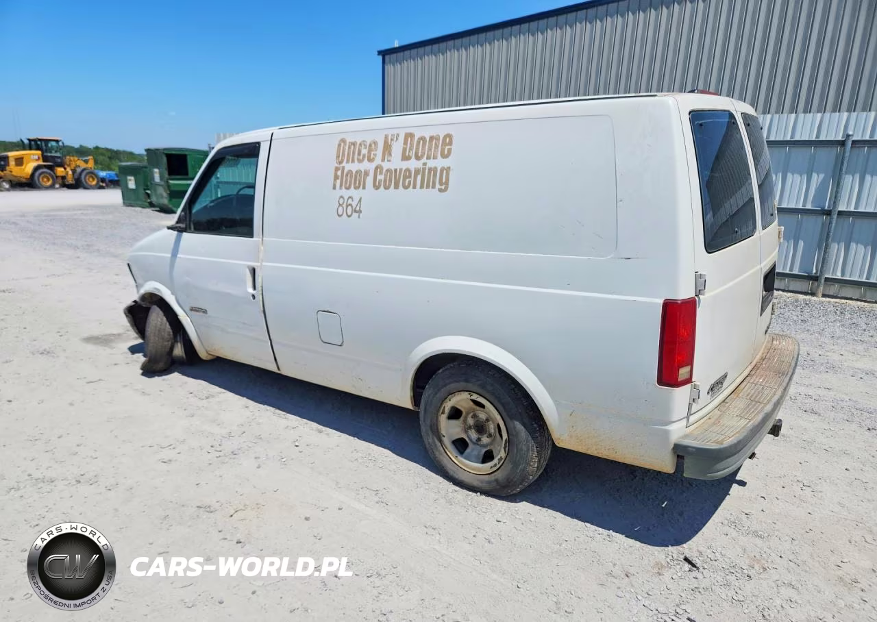 1998 Chevrolet Astro VIN:1GCDM19W9WB190140 - 2