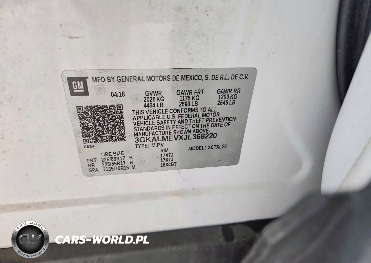 2018 GMC Terrain Sle VIN:3GKALMEVXJL368220 - 12