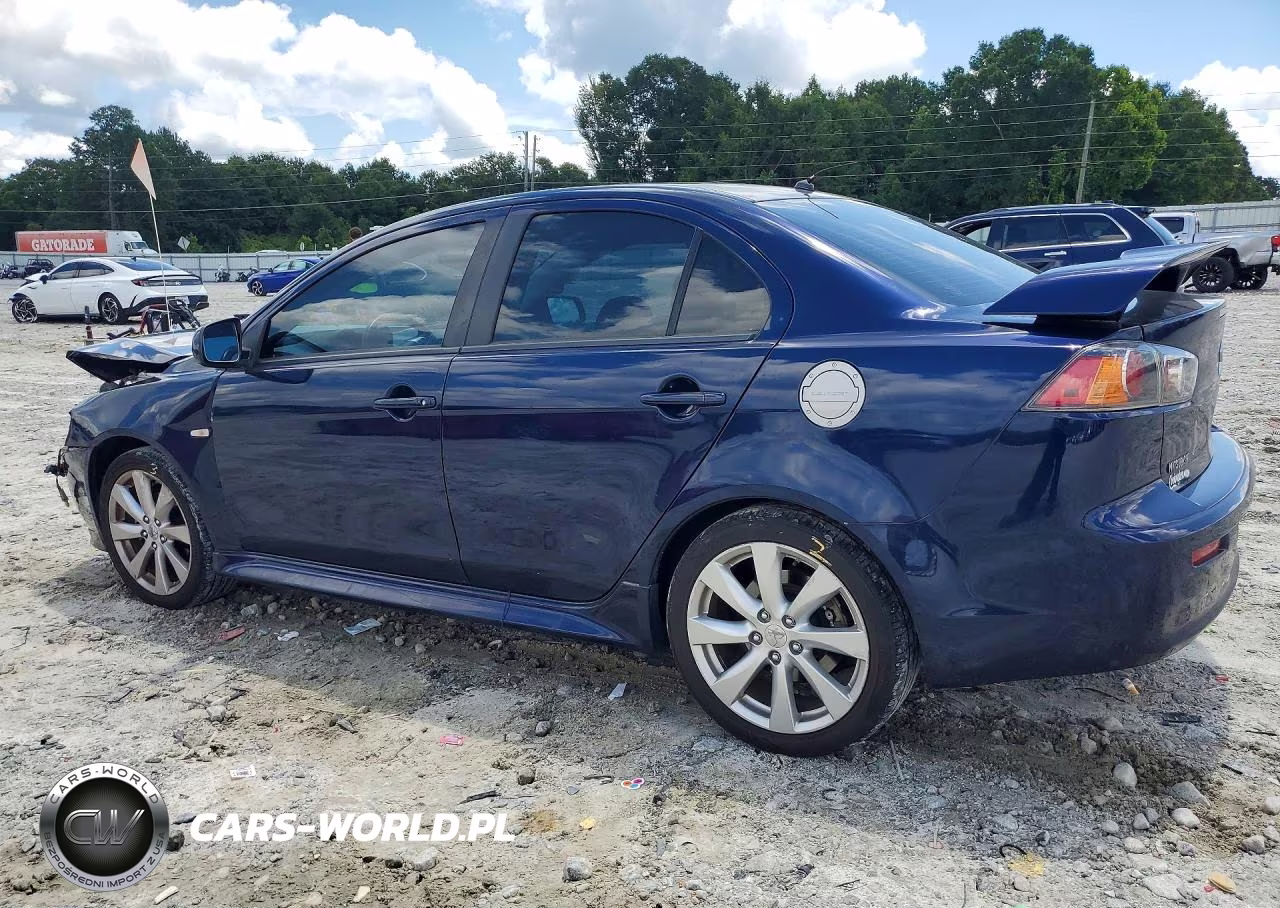2013 Mitsubishi Lancer Gt VIN:JA32U8FW4DU011085 - 2