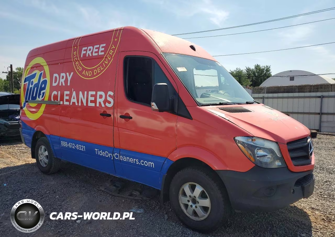 2015 Mercedes-Benz Sprinter 2500 Delivery Van VIN:WD3PE7DC5F5973510 - 4