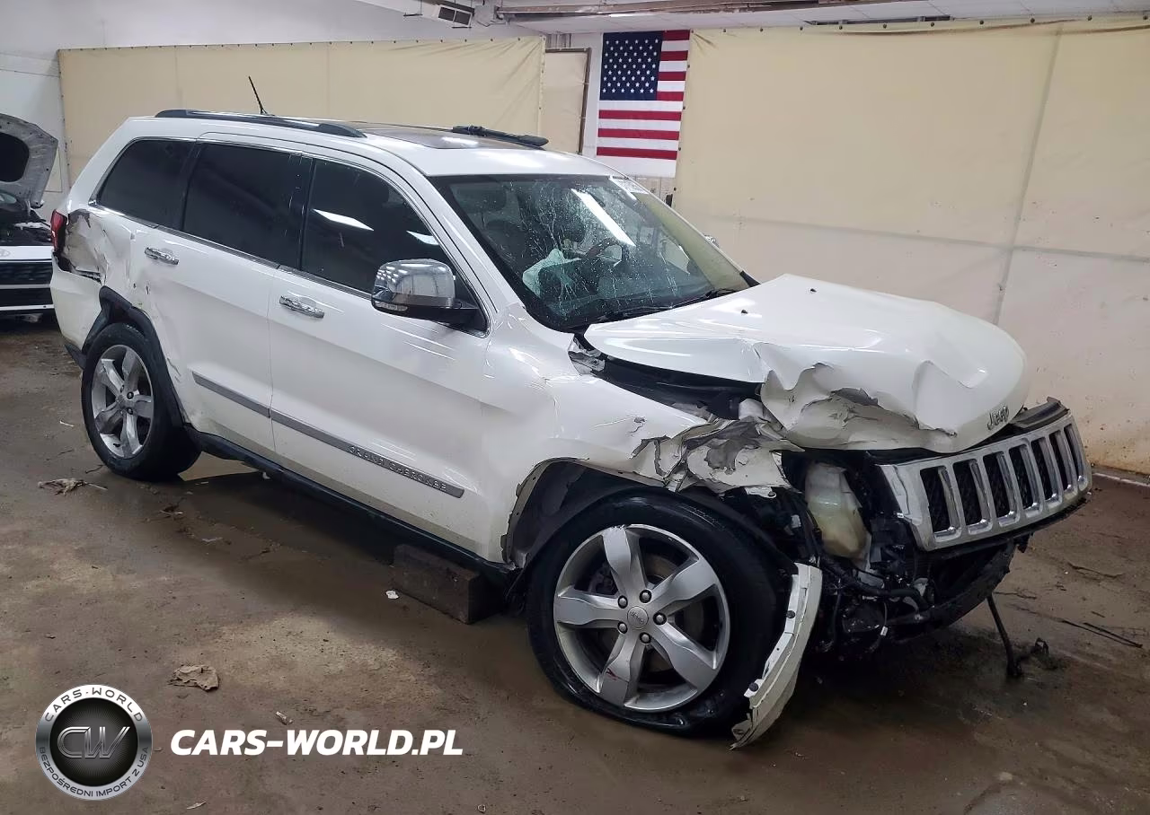 2012 Jeep Grand Cherokee Overland VIN:1C4RJFCT7CC347051 - 4